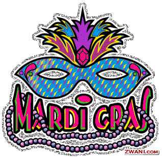 Mardi Gras Mask Legend